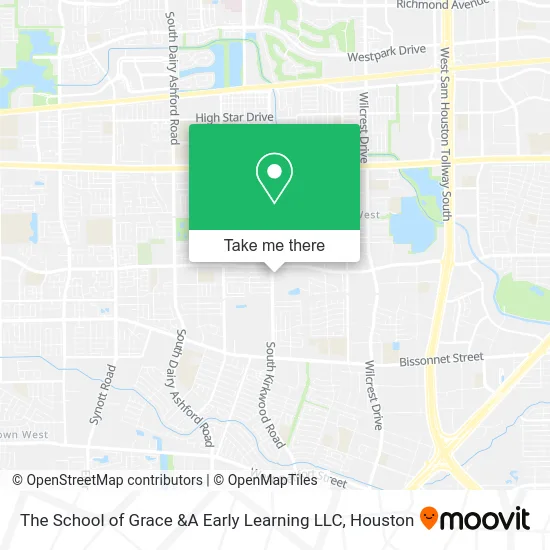 The School of Grace &A Early Learning LLC map