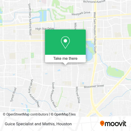 Guice Specialist and Mathis map