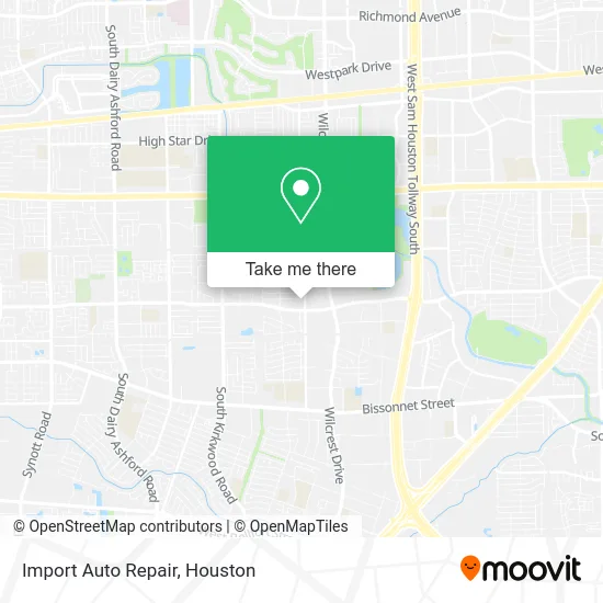 Import Auto Repair map