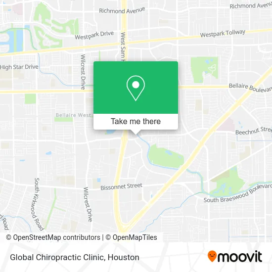 Global Chiropractic Clinic map