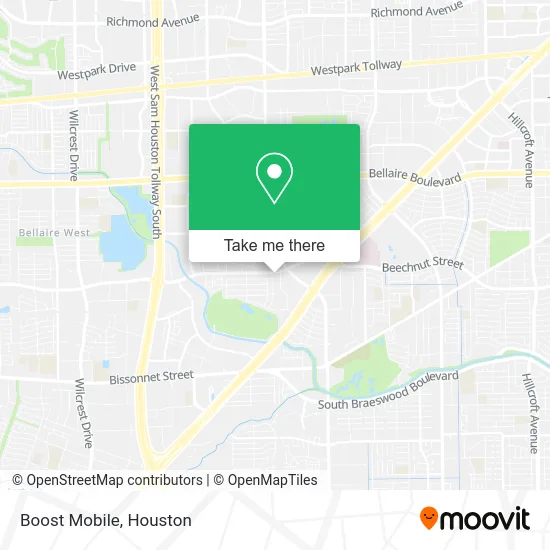 Boost Mobile map