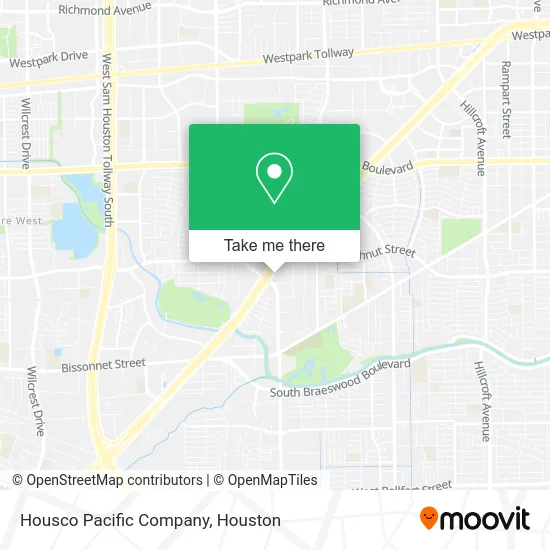 Housco Pacific Company map