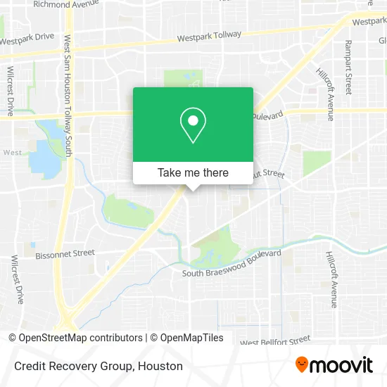 Credit Recovery Group map