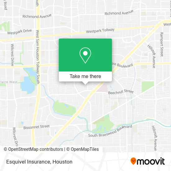Esquivel Insurance map