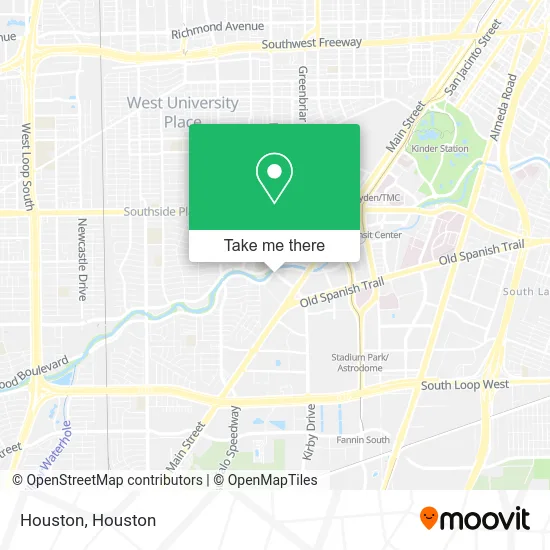 Houston map