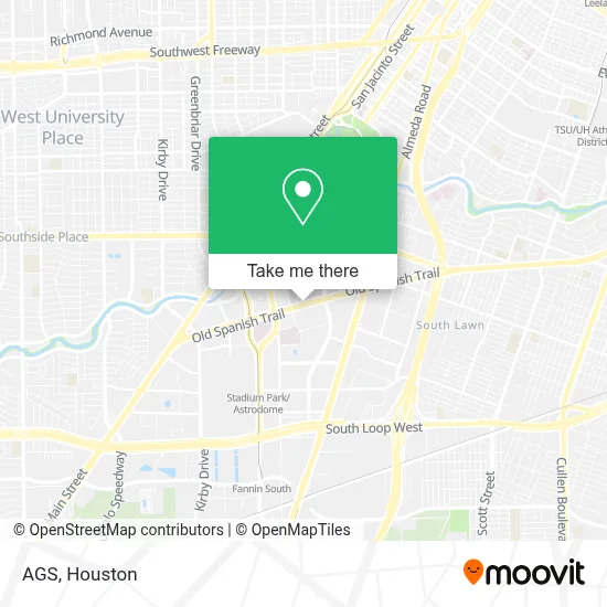 AGS map