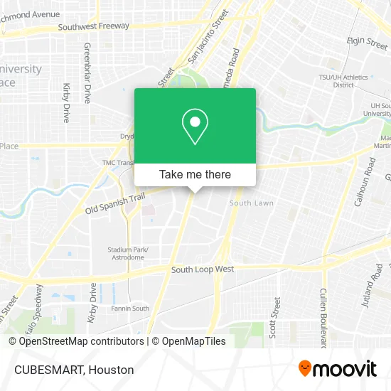 CUBESMART map