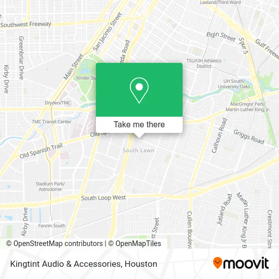 Kingtint Audio & Accessories map