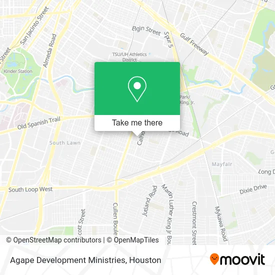 Mapa de Agape Development Ministries