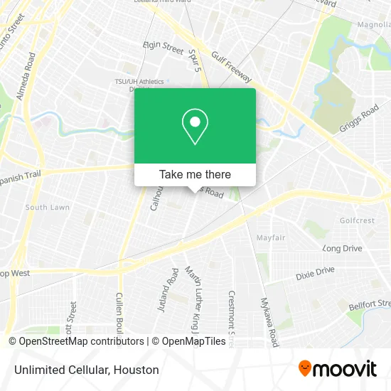 Mapa de Unlimited Cellular