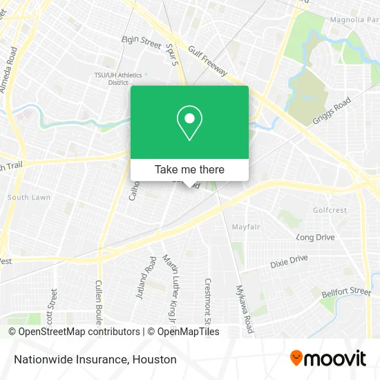 Nationwide Insurance map