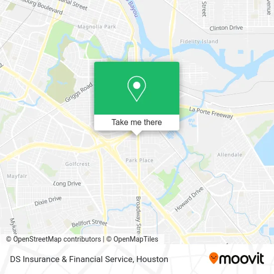 DS Insurance & Financial Service map