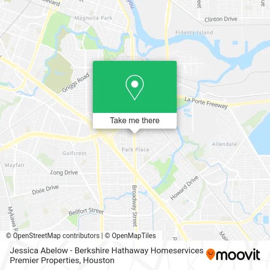 Mapa de Jessica Abelow - Berkshire Hathaway Homeservices Premier Properties