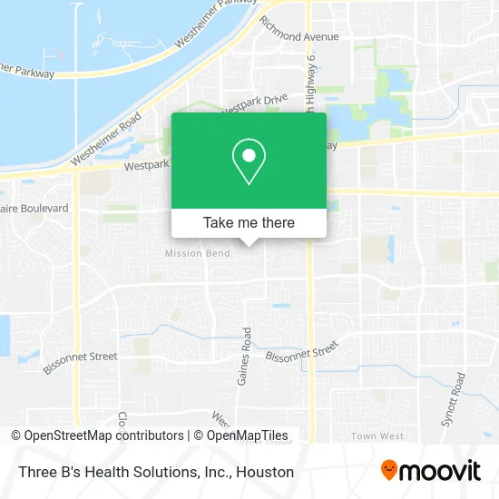 Three B's Health Solutions, Inc. map