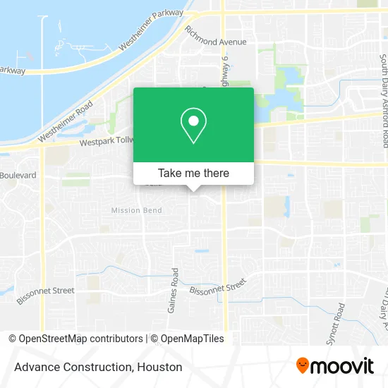 Advance Construction map