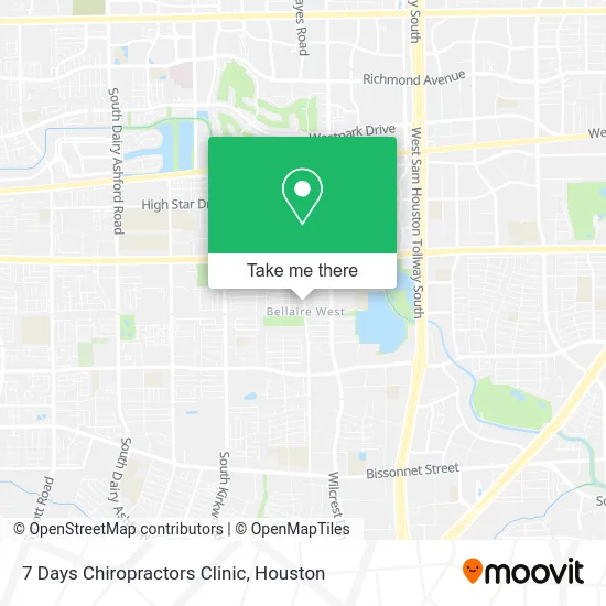7 Days Chiropractors Clinic map