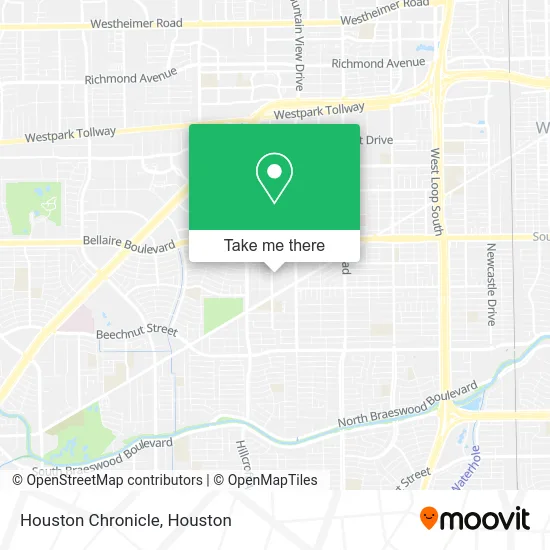 Houston Chronicle map