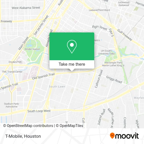 T-Mobile map