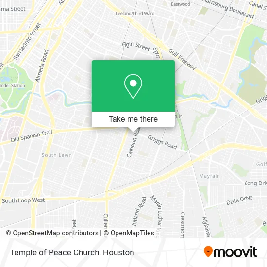 Mapa de Temple of Peace Church