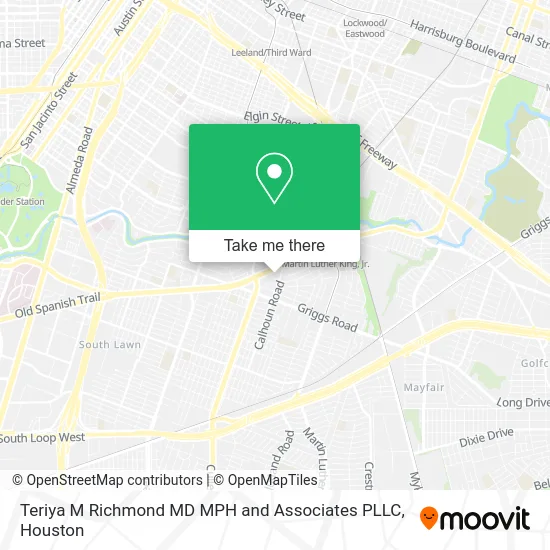 Mapa de Teriya M Richmond MD MPH and Associates PLLC