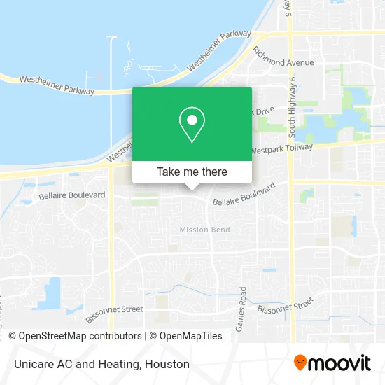 Mapa de Unicare AC and Heating