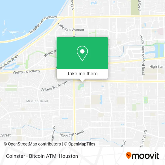 Coinstar - Bitcoin ATM map