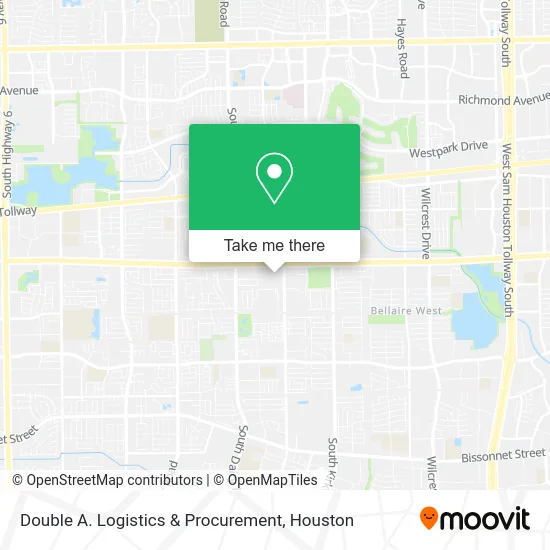 Double A. Logistics & Procurement map