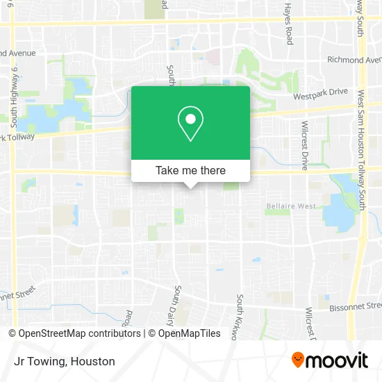 Mapa de Jr Towing