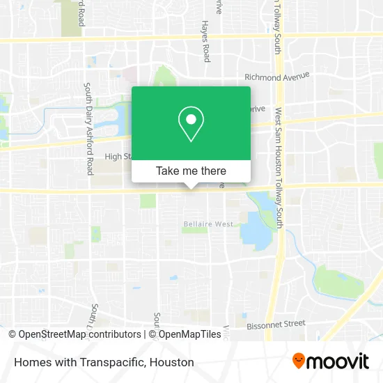 Homes with Transpacific map