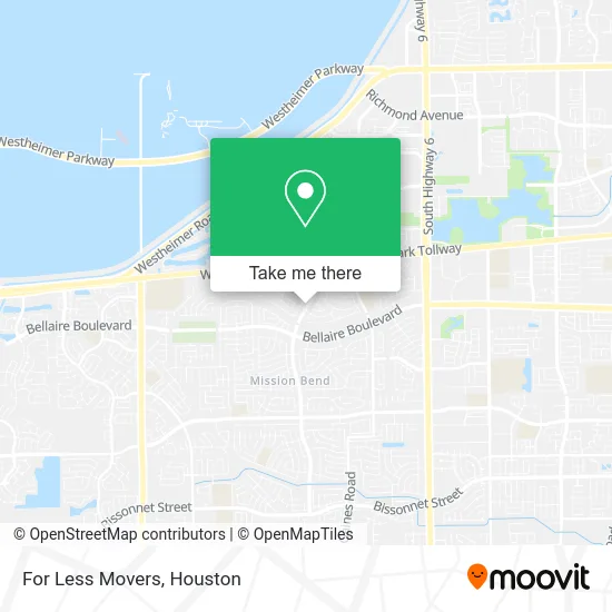 Mapa de For Less Movers