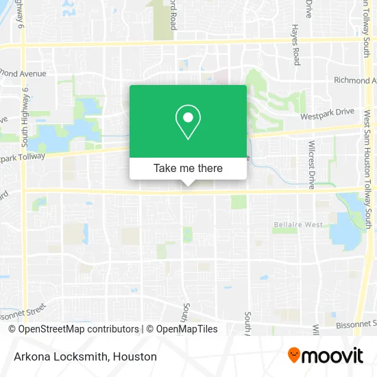 Arkona Locksmith map