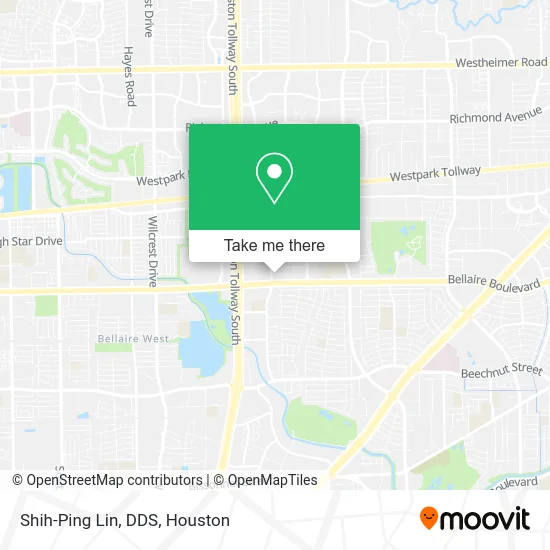 Shih-Ping Lin, DDS map