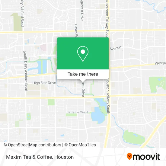 Maxim Tea & Coffee map