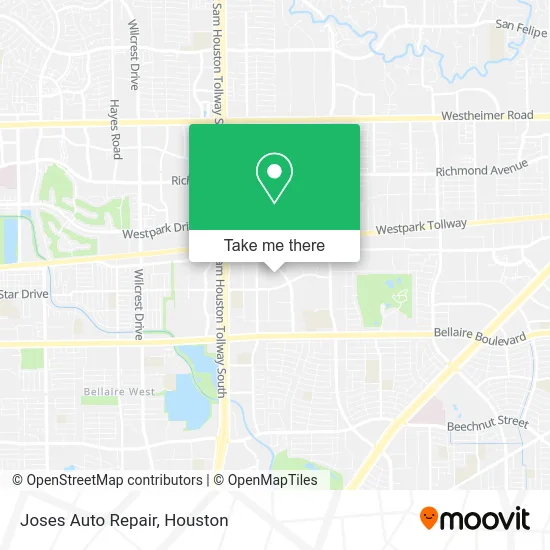 Joses Auto Repair map