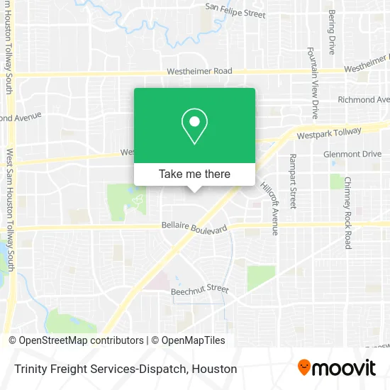 Mapa de Trinity Freight Services-Dispatch