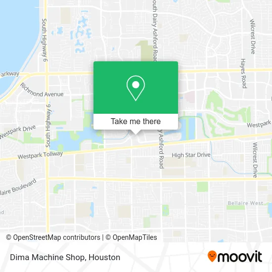Dima Machine Shop map