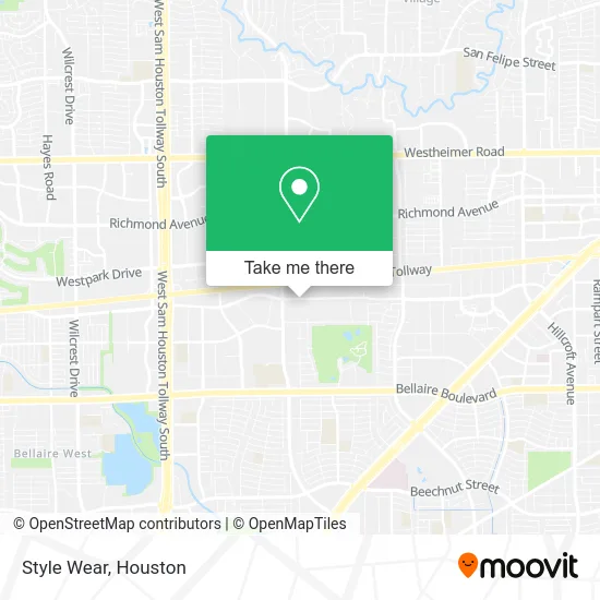 Style Wear map