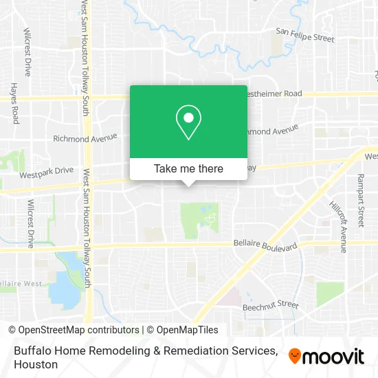 Buffalo Home Remodeling & Remediation Services map