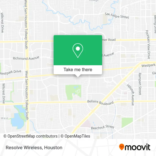 Resolve Wireless map