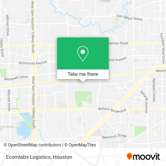 Ecomlabs Logistics map