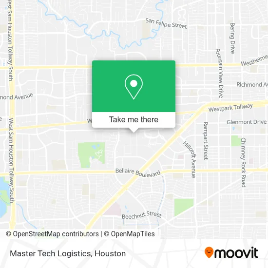 Mapa de Master Tech Logistics