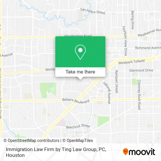 Mapa de Immigration Law Firm by Ting Law Group, PC