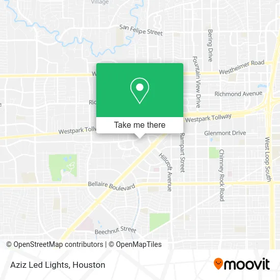 Mapa de Aziz Led Lights