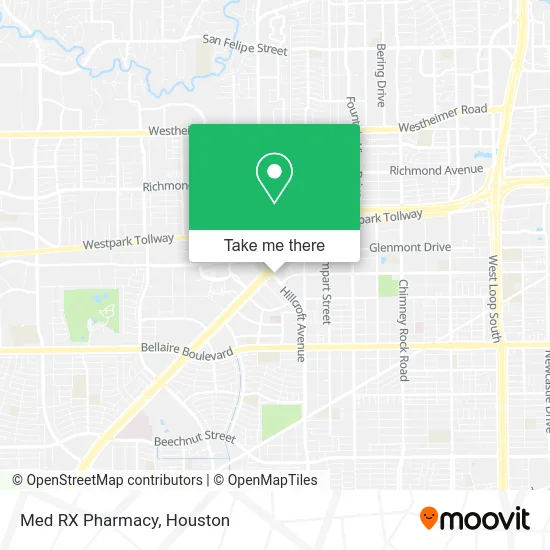Mapa de Med RX Pharmacy