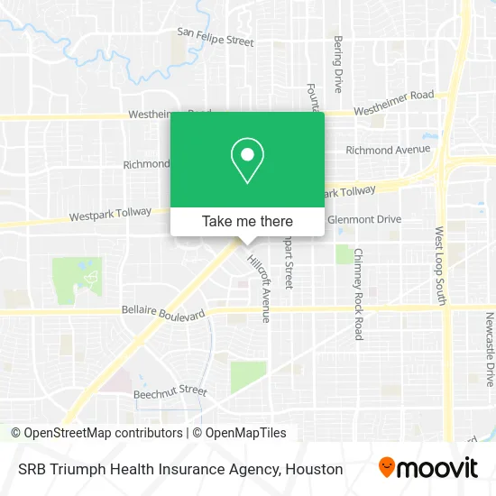SRB Triumph Health Insurance Agency map
