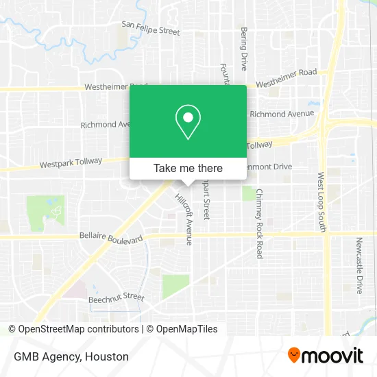GMB Agency map