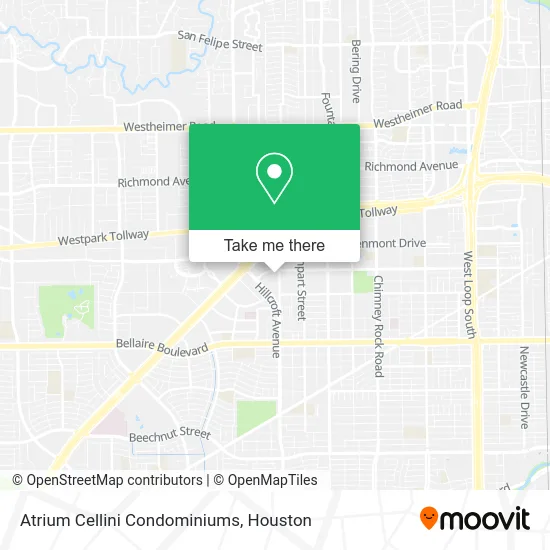 Mapa de Atrium Cellini Condominiums