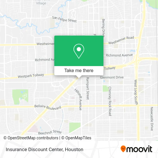 Insurance Discount Center map