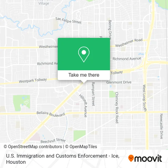 U.S. Immigration and Customs Enforcement - Ice map