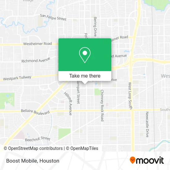 Boost Mobile map